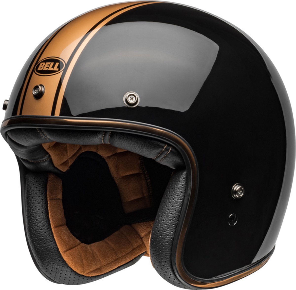 Bell Custom 500 Black Bronze Open Face Helmet S - Maat S - Helm