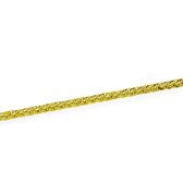 Gouden Vossenstaart Ketting 2.2 mm 50 cm 14 karaats