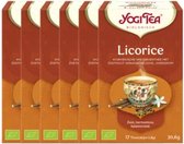 Yogi Tea Licorice Bio- tray: 6 stuks