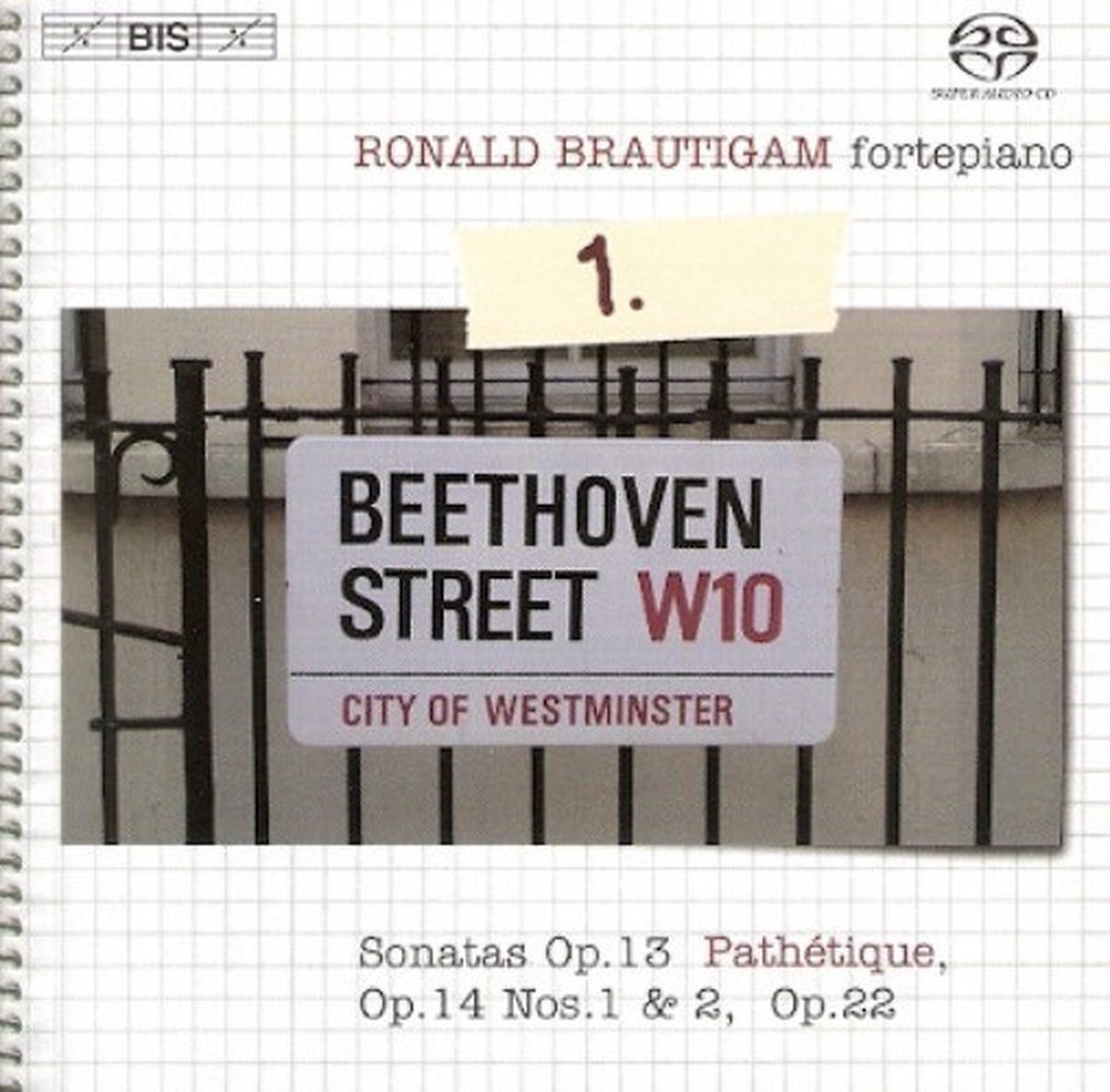 Ronald Brautigam - Beethoven: Complete Works For Solo Piano Volume 1 (SACD)