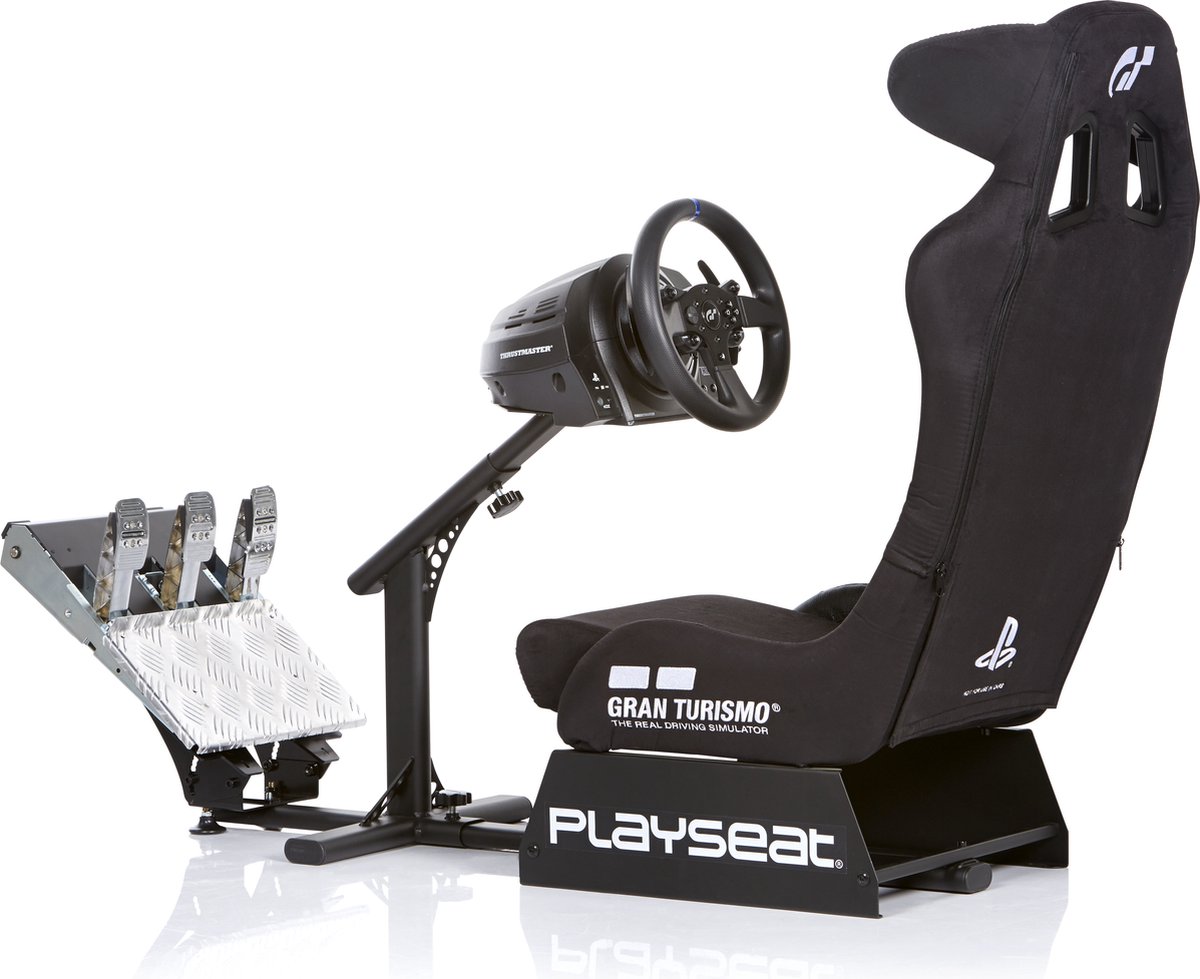 Playseat Gran Turismo Edition - Racestoel met hoofd stabilisatoren