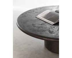 DTP Home Coffee table Silo PEPPER,35xØ100 cm, mortex