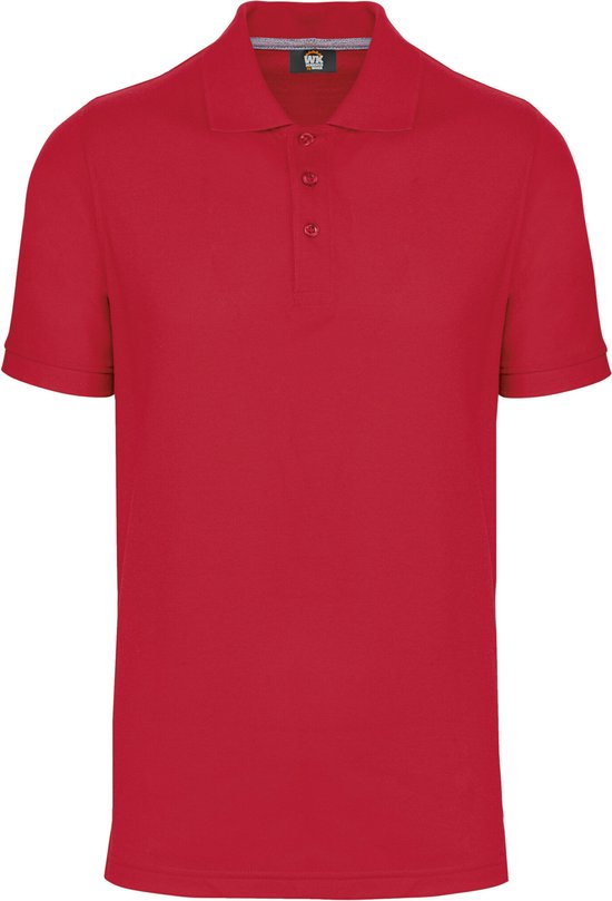 Polo Homme XL Coupe du Monde. Designed To Work Col avec boutons Manches courtes Rouge 65% Polyester, 35% Katoen