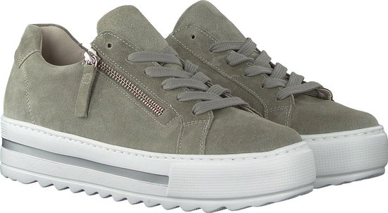 Gabor 498 Lage sneakers - Dames - Grijs - Maat 43