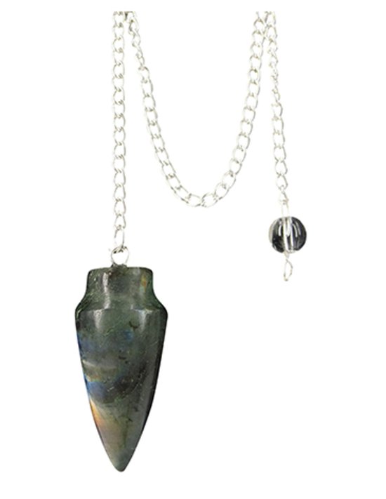 Pendule goutte Labradorite - Gemme