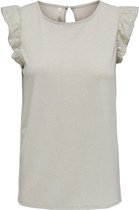 Only Top Onlaugusta Life S/s Mix Top Jrs 15287625 Pumice Stone Dames Maat - L