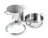 Bol.com GreenPan Venice Pro Evershine 3-delige multikookset 24cm - PFAS-vrij aanbieding
