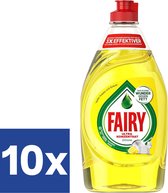 Fairy Afwasmiddel Citroen (Voordeelverpakking) - 10 x 450 ml