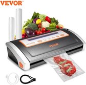Vevor - Vacumeermachine - Vacuum sealer apparaat - Sealer apparaat voor zakjes - Voor groente, fruit, vlees en brood