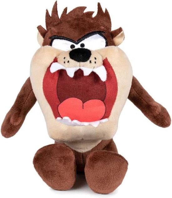 Taz Tasmanian Devil - Looney Tunes Cuddly Pluche Knuffel 20 cm