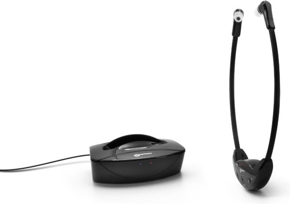 Goedkoopste GEEMARC CL7700-OPTI BLUETOOTH draadloze TV-Headset TV-Luisterset met 125dB VERSTERKING - TV hoofdtelefoon - OPTISCHE aansluiting - Toslink
