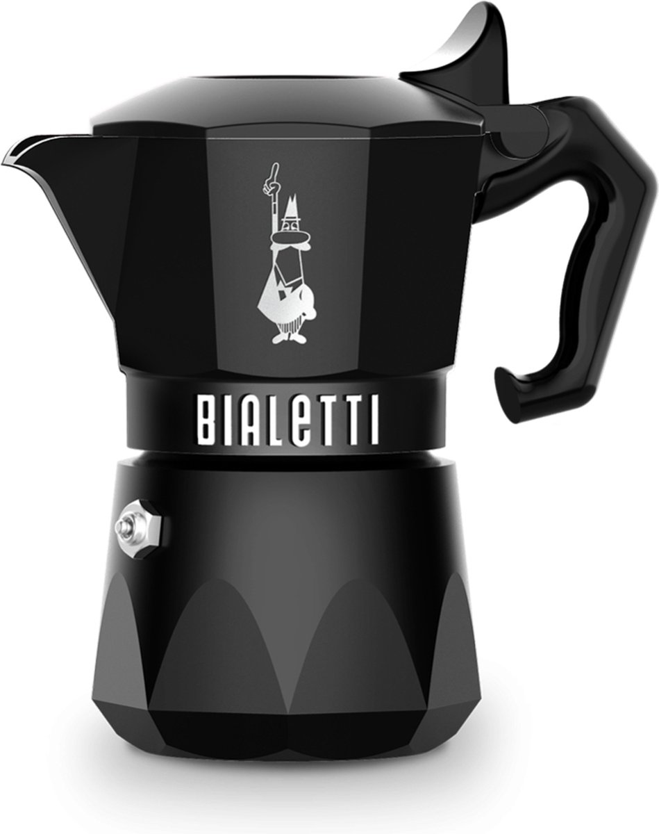 Bialetti Brikka Noir Moka Express Zwart
