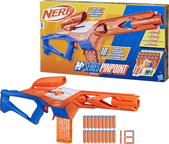 NERF N Series Pinpoint - Speelgoedblaster - Inclusief 18 Officiële Nerf N1 darts