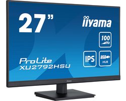 iiyama ProLite XU2792HSU-B6 - 27 inch - Full HD - IPS - USB-Hub (4x)