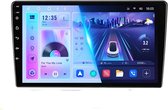 Android 9 pouces | Carplay GB et GB et Android Auto | Autoradio universel 2din | Radio double-din | Avec prise ISO | Écran universel 2 din 9" | Bluetooth, WiFi, double DIN |