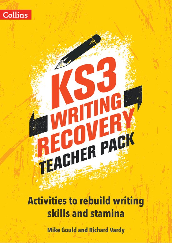 KS3 Writing Recovery Teacher Pack - cover