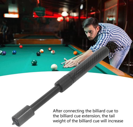 RALLONGE DE QUEUE Billard Tige D'extension Accessoires Portable EUR 14