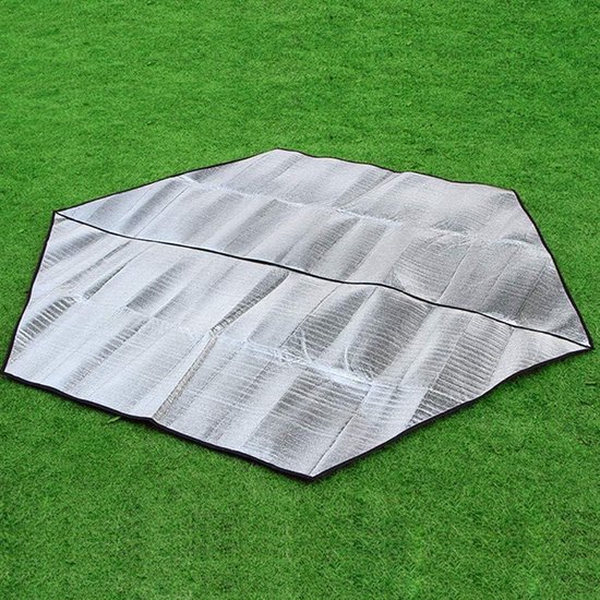 Hixa Campingmat Isolatiemat Aluminium 190 X 60 Cm Isolerend Onder Campingmat Hixa Campingmat Isolatiemat Aluminium 190 X 60 Cm Isolerend Onder Campingmat