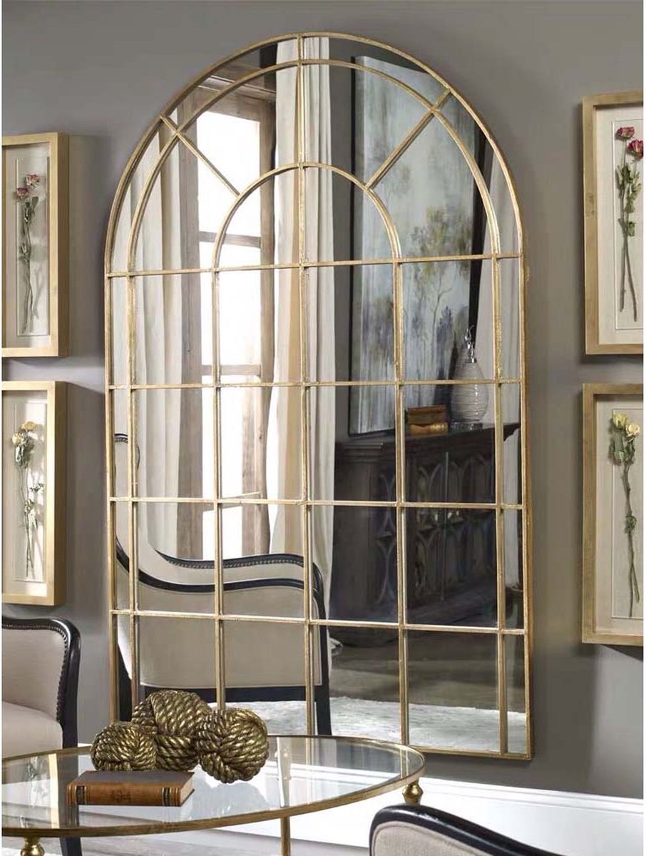 Milton & Oldbrook Wandspiegel 80 x 120 cm Malmo Goud