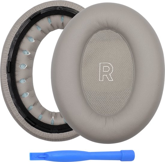 Foto: Mmobiel vervangende oorkussens geschikt voor bose quietcomfort ultra wireless noise cancelling hoofdtelefoons memory foam en protein pu koptelefoon oorkussens noise isolation earpads zandsteen