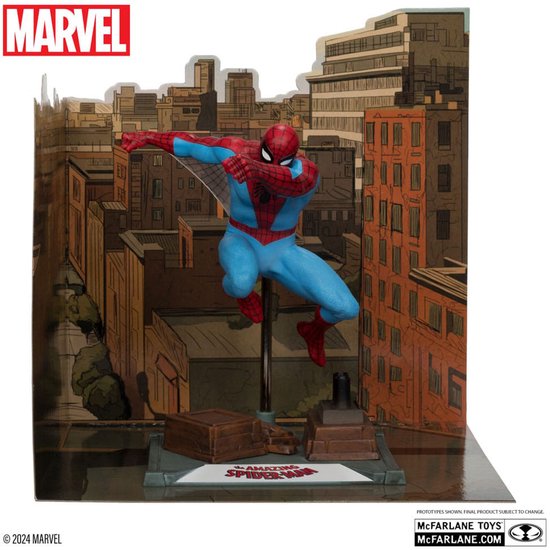 McFarlane Toys Marvel Collection PVC Statue 1/10 Spider-Man (The Amazing Spider-Man #38) (Gold Label) 15 cm Beeld