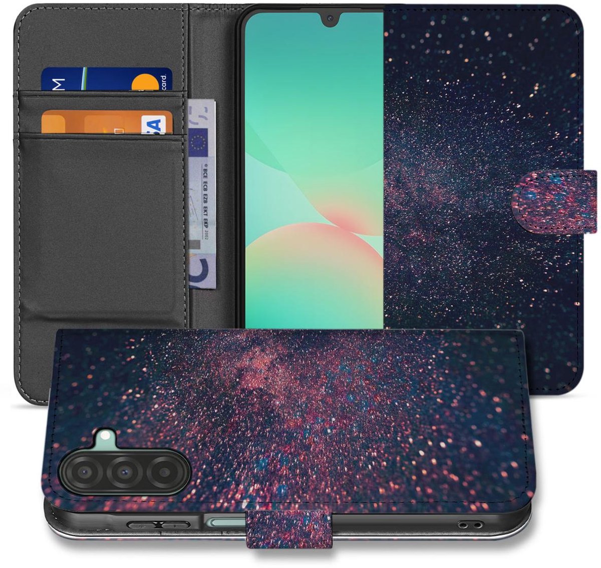 Samsung Galaxy A26 Stars Book Case
