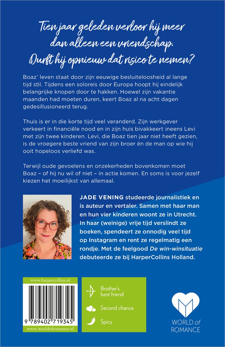 Lessen in de liefde 4 - De eeuwige twijfelaar - back cover