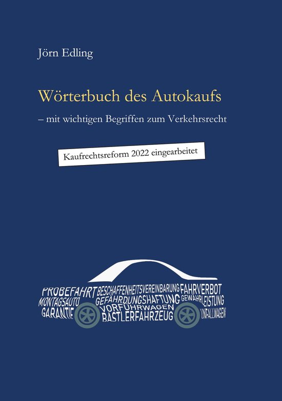 Wörterbuch des Autokaufs - cover
