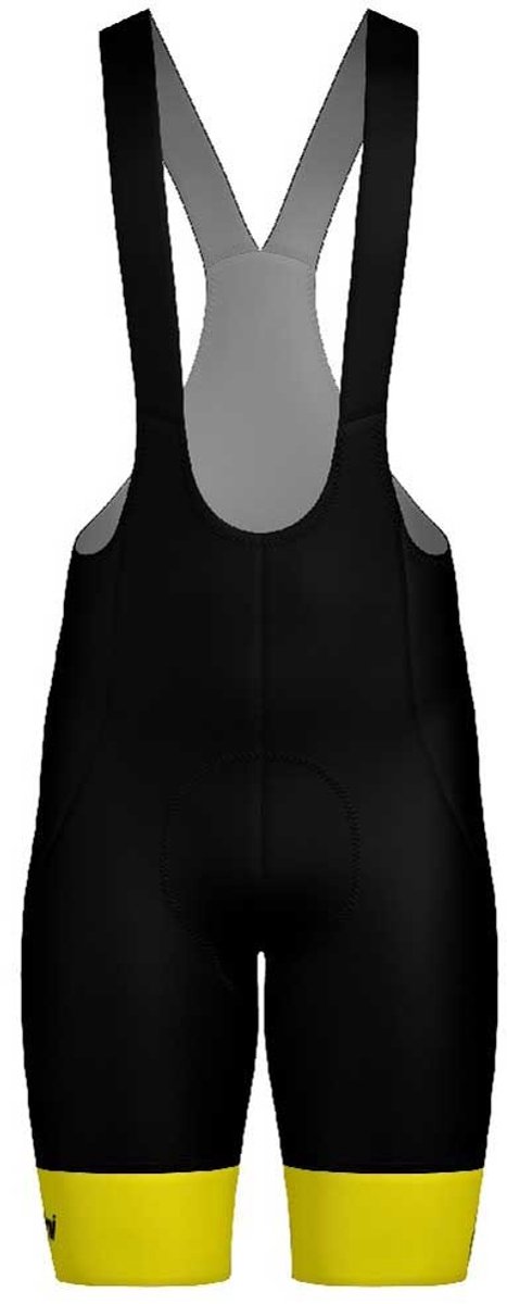 Santini Tour De France Yellow 2025 Fietsbroek Zwart L Man