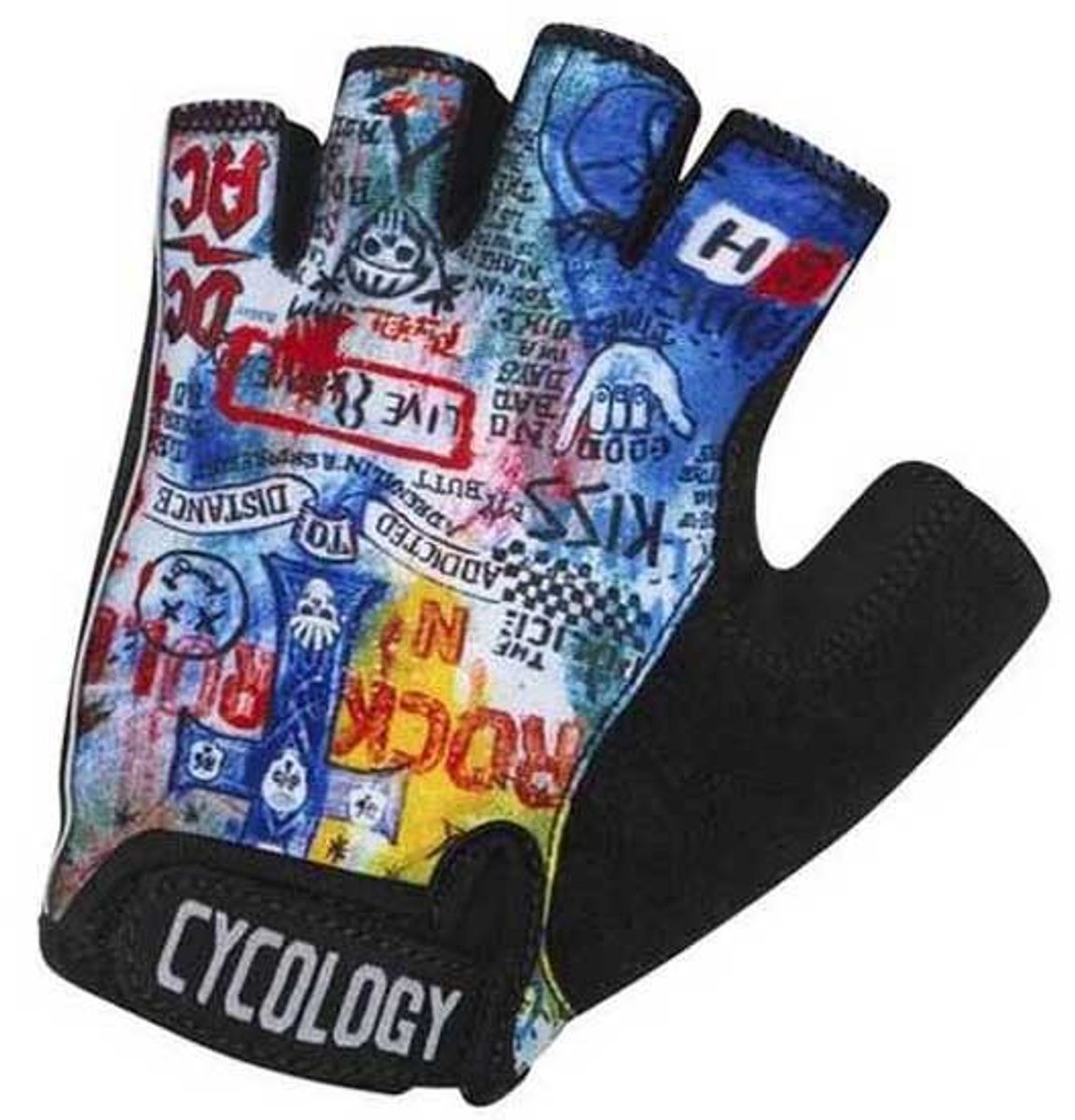 Cycology Rock N Roll Korte Handschoenen Veelkleurig M