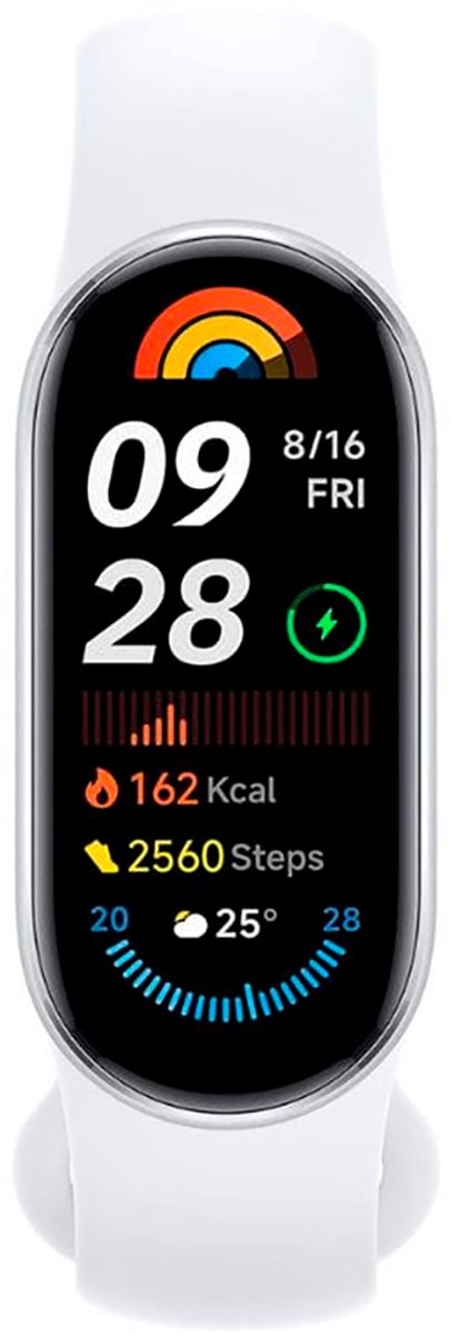 Xiaomi Smart Band 9 Glacier Zilverkleurig thumbnail 2