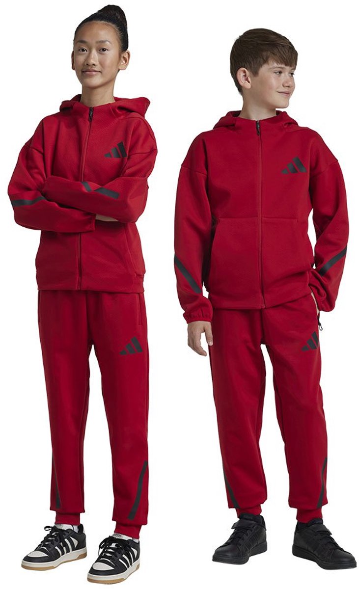 Adidas Z.n.e. Tapered Leg Trainingsbroek 7-8 Years Jongens Meisjes Zwart