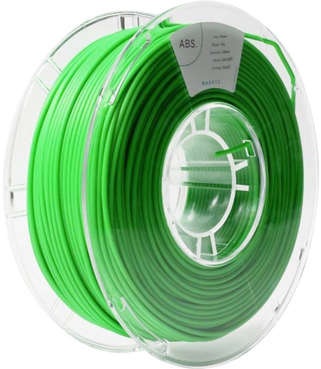 Maertz PMMA-1010-018 PMMA-1010-018 Filament ABS kunststof Chemisch bestendig 2.85 mm 1000 g Groen 1 stuk(s)