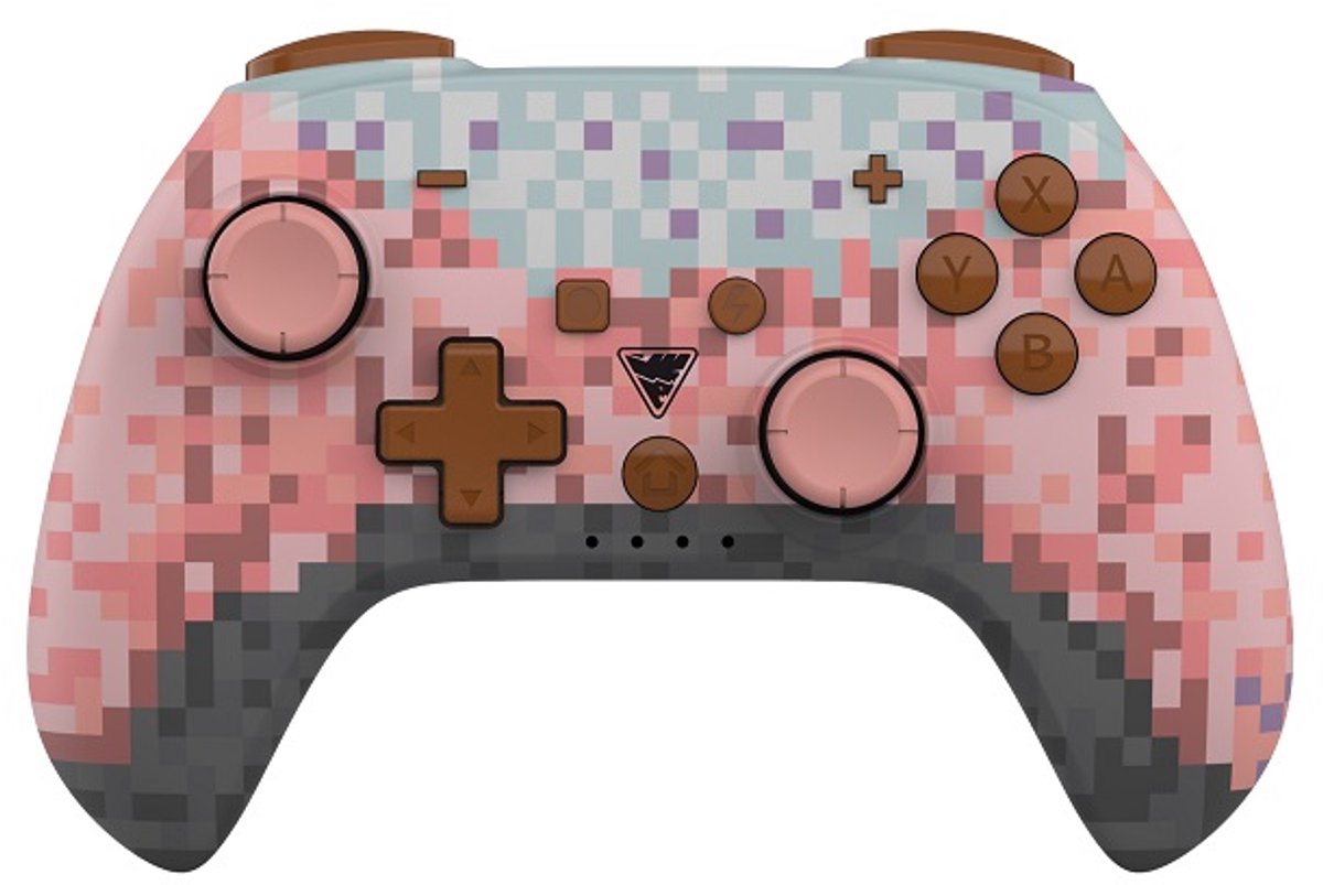 DragonShock - PopTop Compacte Bluetooth Draadloze Controller Roze Kubus voor Switch en Switch OLED