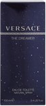 Doosje Versace The Dreamer Eau de Toilette Natural Spray 100 ml met blauwe, sterrenhemel print.