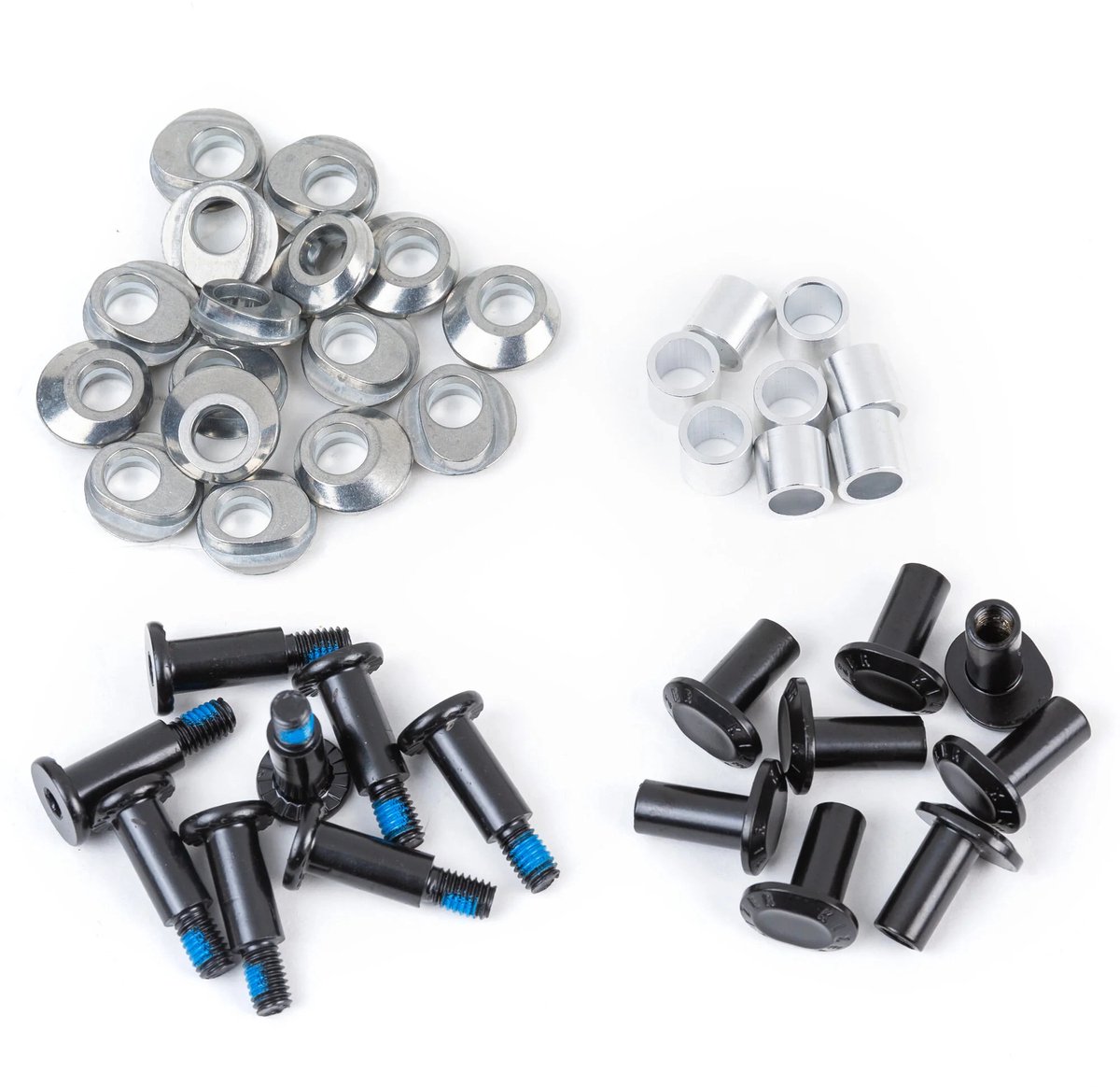 Roller vervangonderdelen set van assen Kizer (x8)
