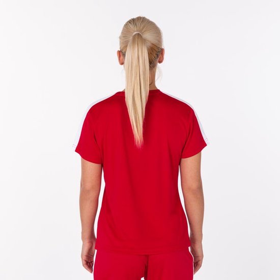 Joma Academy III Chemise à Manches Courtes Femmes - Rouge / Wit | Taille : L