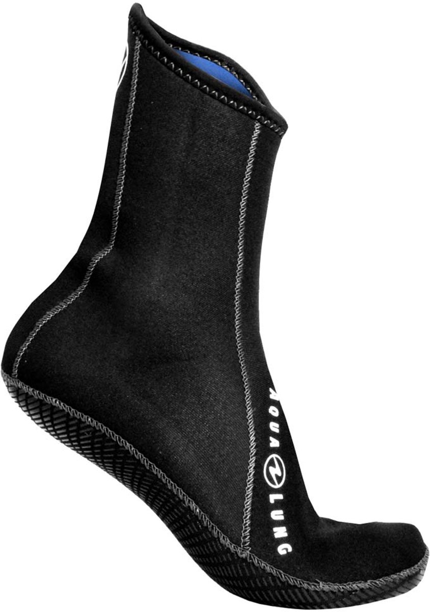 Aqualung Elastic Ergo High Top 3 Mm Duikbooties Zwart EU 48-49