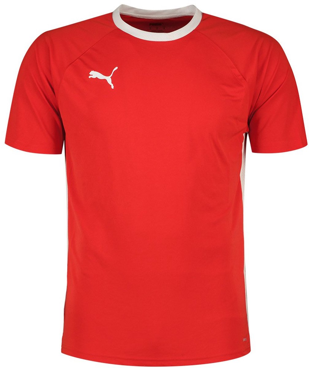 Puma Teamliga T-shirt Met Korte Mouwen Man Rood