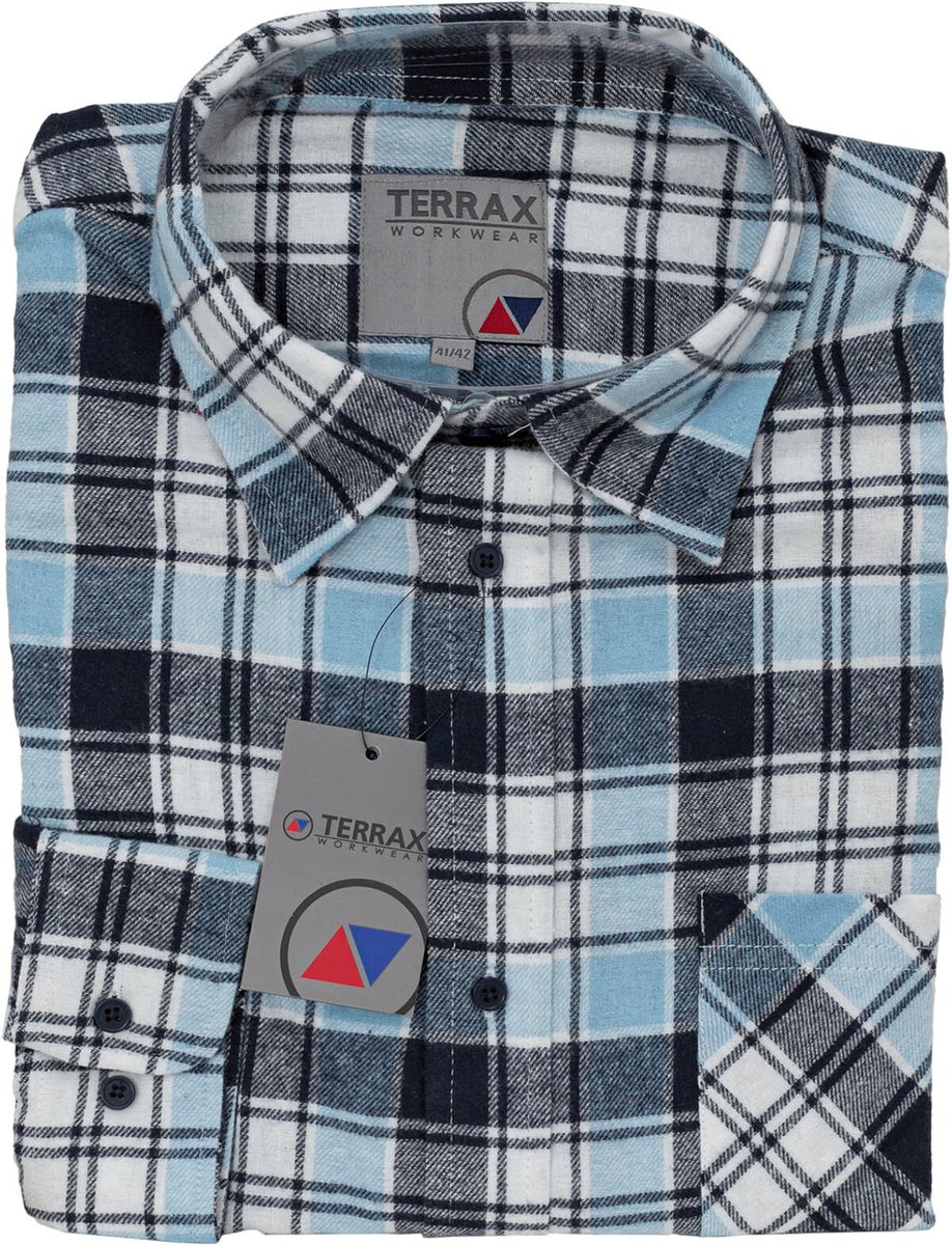 TERRAX kleding 81032-7001 Flanellen overhemd 105 cm