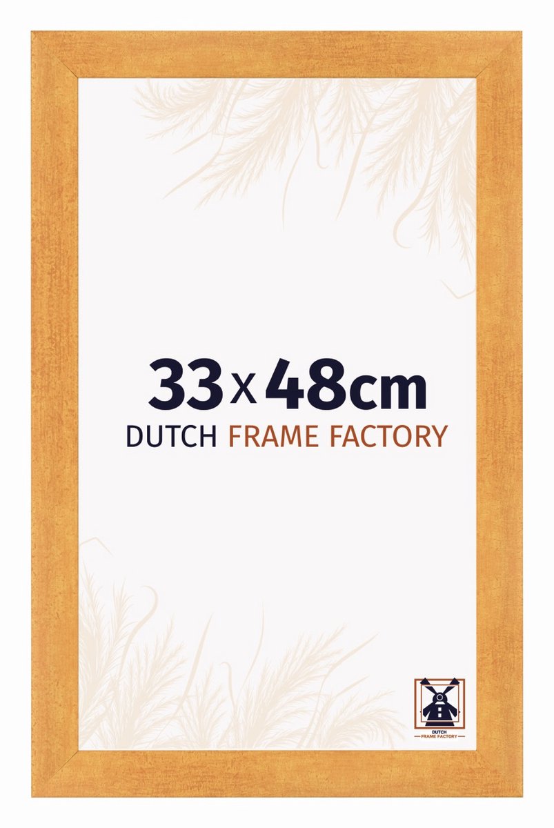 Dutch Frame Factory Fotolijst 33x48 cm - MDF - Oranje - Praag