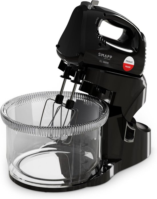 Keukenmachine met 3,3 liter mengkom, 580 W motor en 5 snelheden voor perfect deeg — afbeelding 5