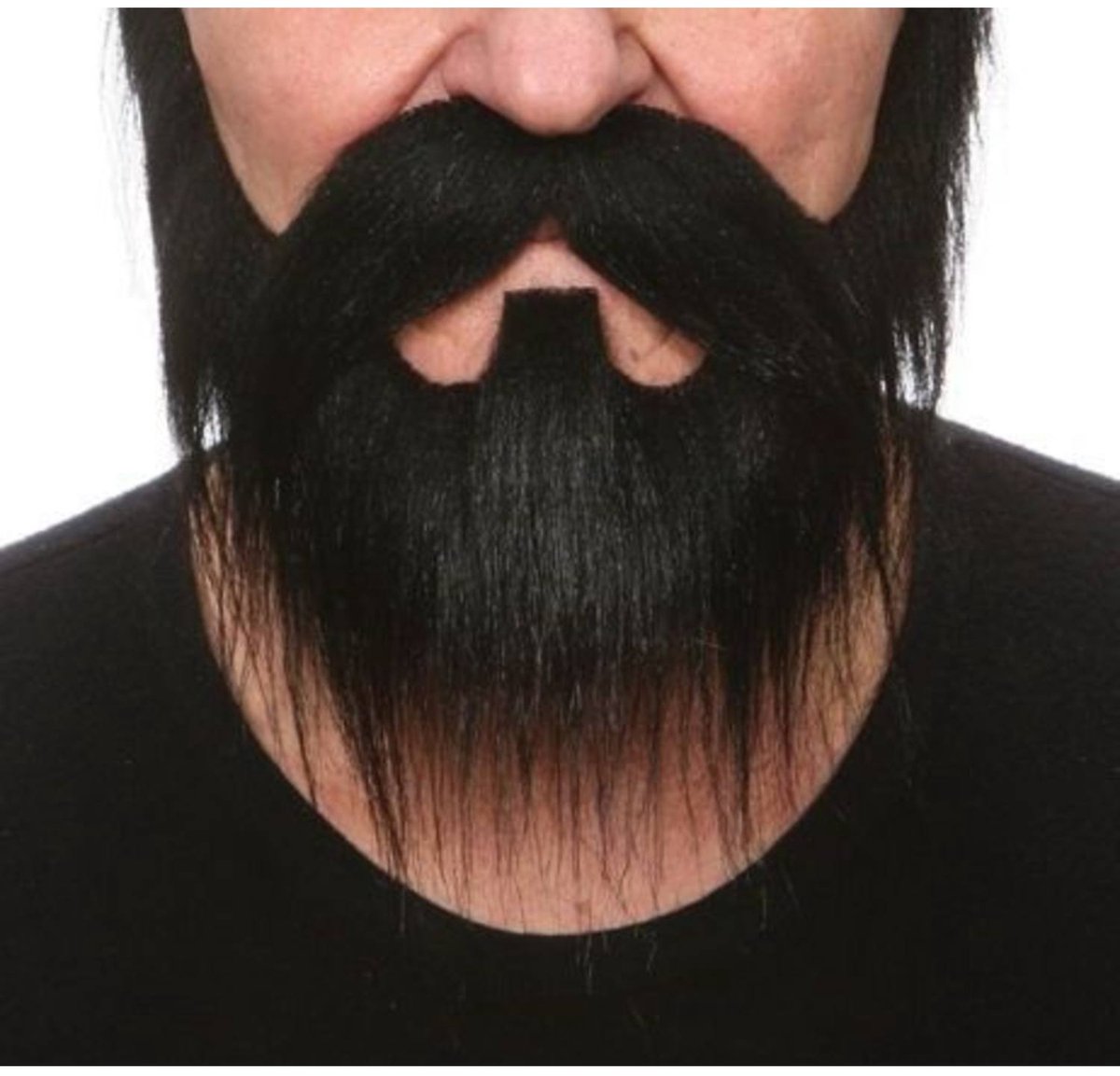 Luxe Zwarte Houthakker Baard