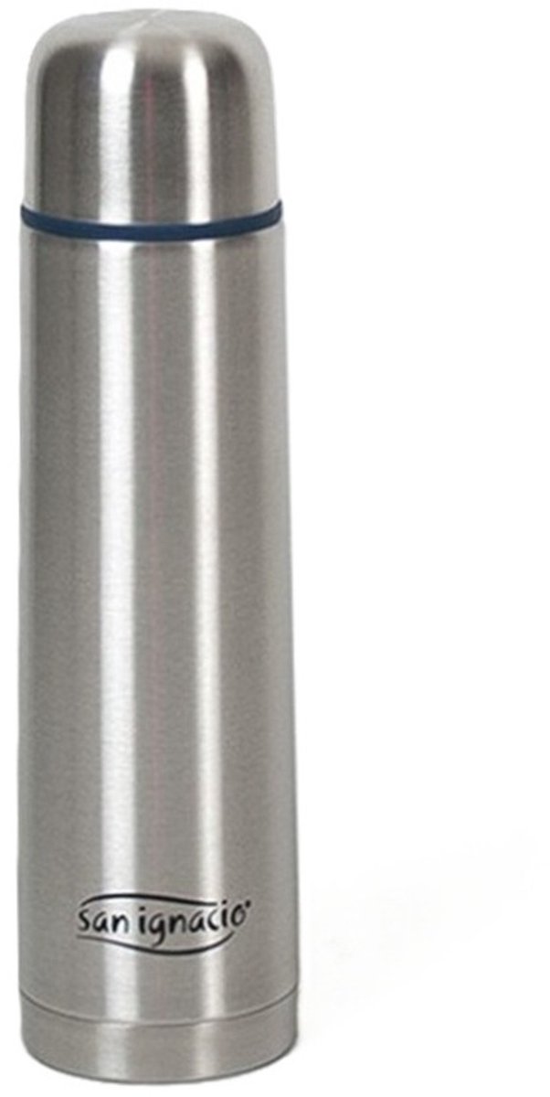 San Ignacio RVS thermosfles/isoleerkan 500 ml - voor warme / koude dranken onderweg