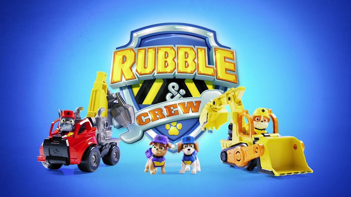 Rubble & Crew - Charger’s Kraanwagen met speelfiguur en beweegbare onderdelen - PAW Patrol speelgoed — afbeelding 11