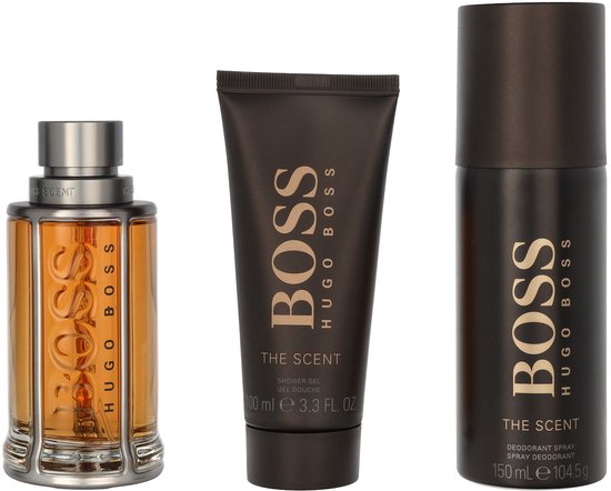 Hugo Boss - Geschenkset - The Scent - Showergel - Deodorant - 100 ml - 100 ml 150 ml - Cadeau