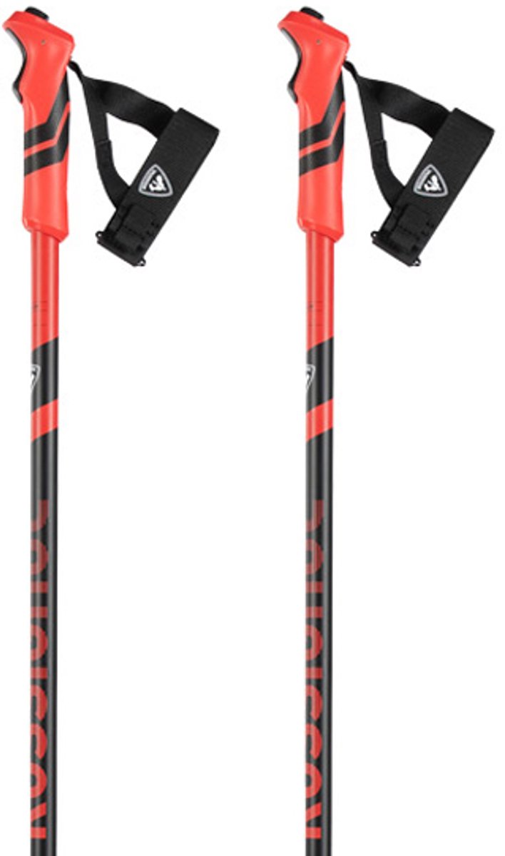 Rossignol Tactic Clip Stokken Transparant 110 cm Man Zwart