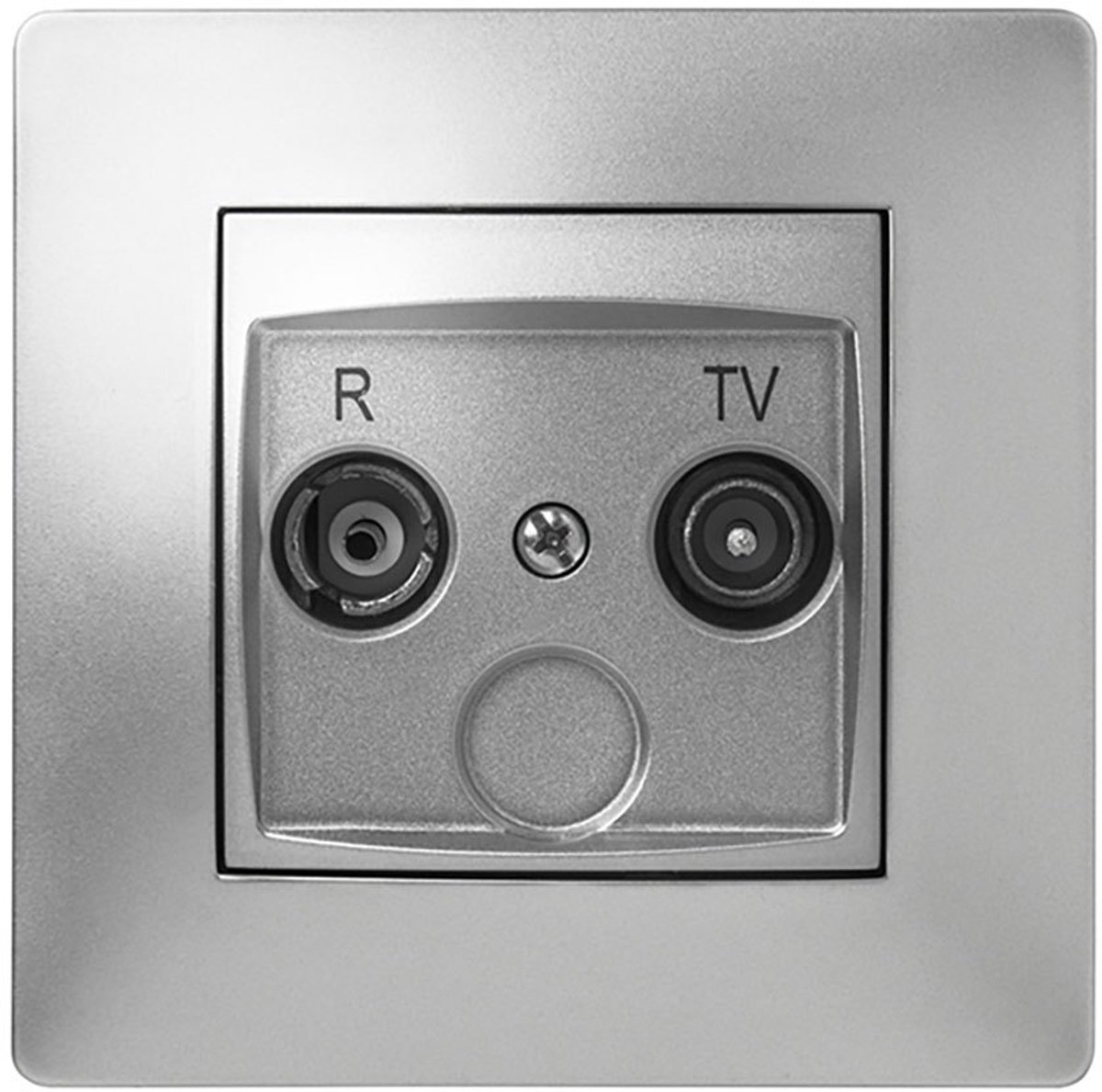 Famatel Habitat 15 Ingebouwde Radio-/tv-aansluiting Zilver
