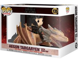 (SALE) Funko Pop! Television: House of the Dragon - Aegon Targaryen with Sunfyre #135 Ride