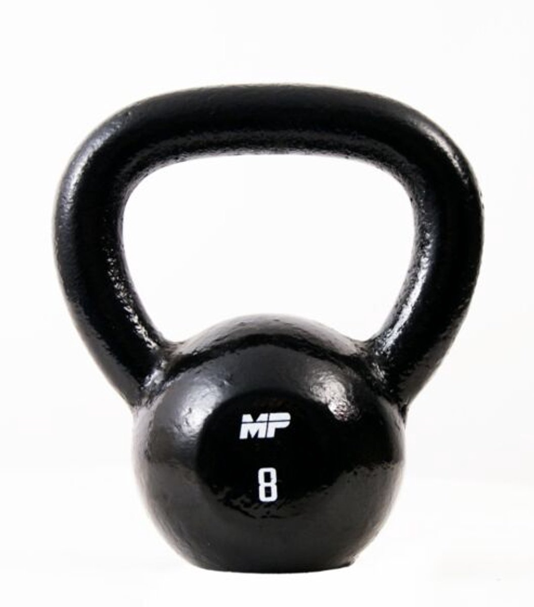 Muscle Power - Kettlebell van gietijzer - 8 KG
